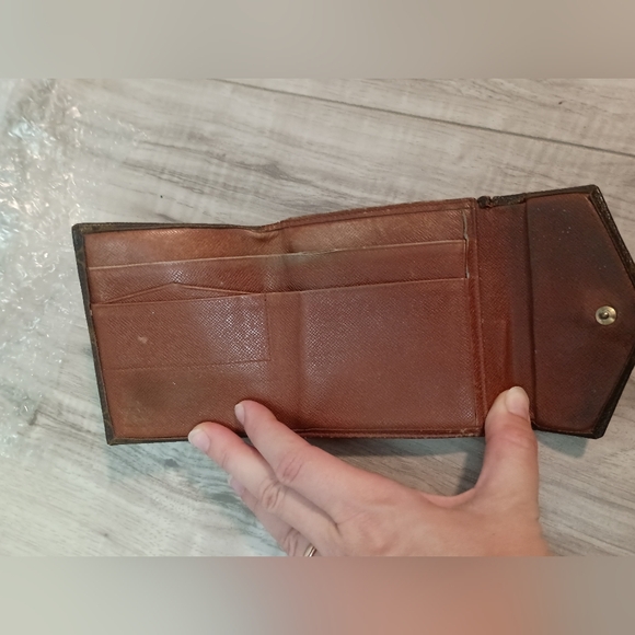 Louis Vuitton Monogram Porte Monnaie Billets Wallet Authentic - Picture 6 of 11